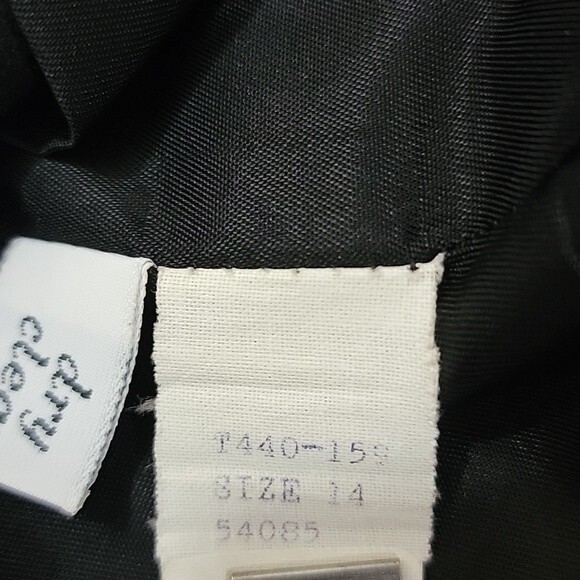 PENDLETON Vintage Virgin Wool Button Front Blazer size 14 - Picture 6 of 6